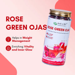 Rose Green Ojas – Rose Green Tea for Glowing Skin