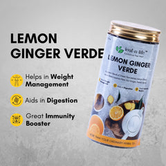 Tulsi Ginger Verde for Digestion – with Dry Ginger, Tulsi and Lemon Peel