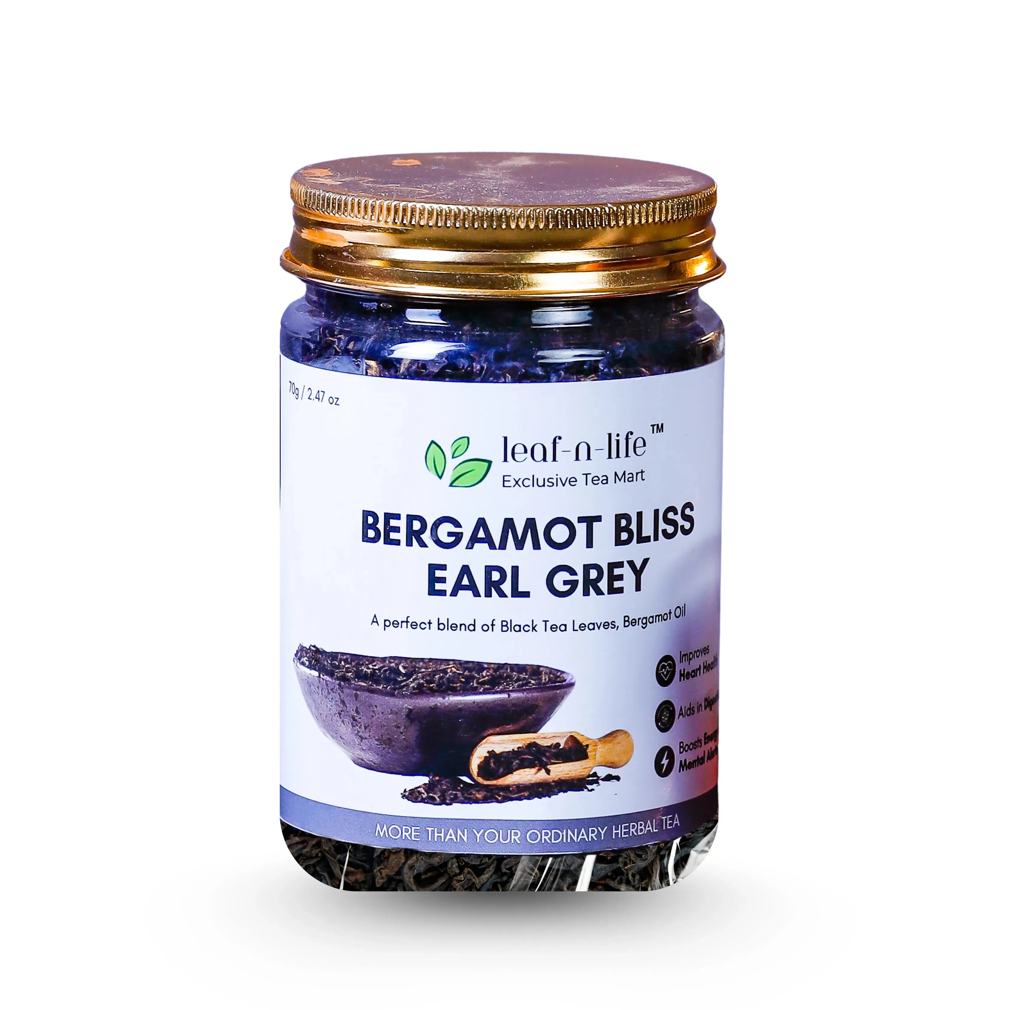 Bergamot Bliss Earl Grey – Earl Grey Tea for Energy & High Tea