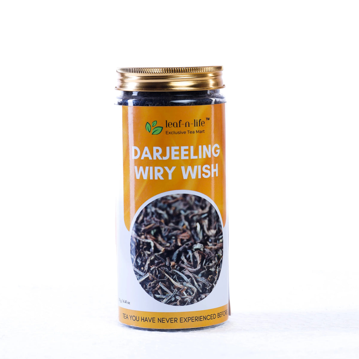 Darjeeling Wiry Wish| Darjeeling Loose Leaf Tea | Muscatel Aroma & Floral Notes | Premium Single Origin Brew | Mild Caffeine | High Elevation Jar