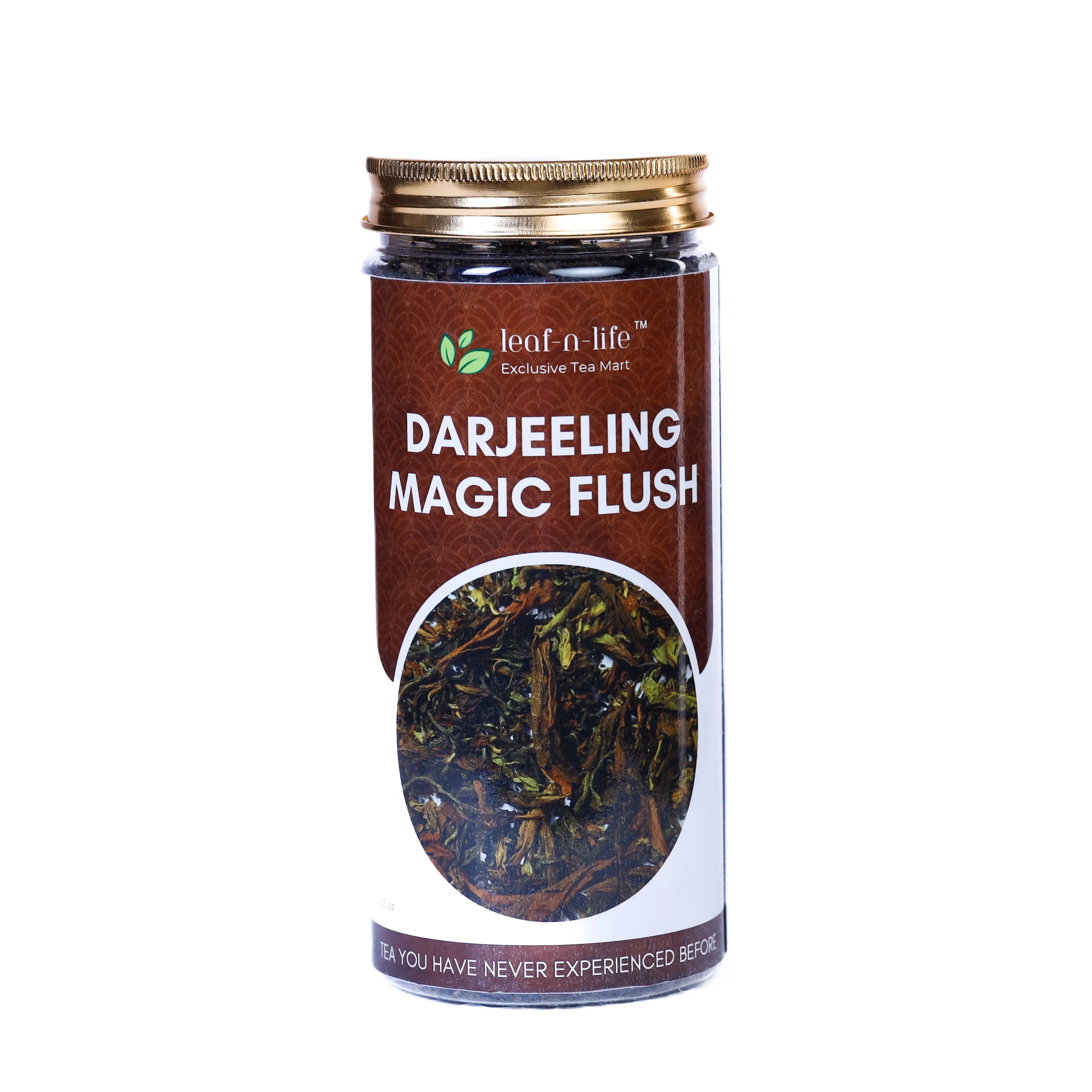 Darjeeling Magic Flush | First Flush Darjeeling Tea | Limited Edition Spring Harvest | High Mountain Brew | Loose Leaf Floral Tea | Premium Jar