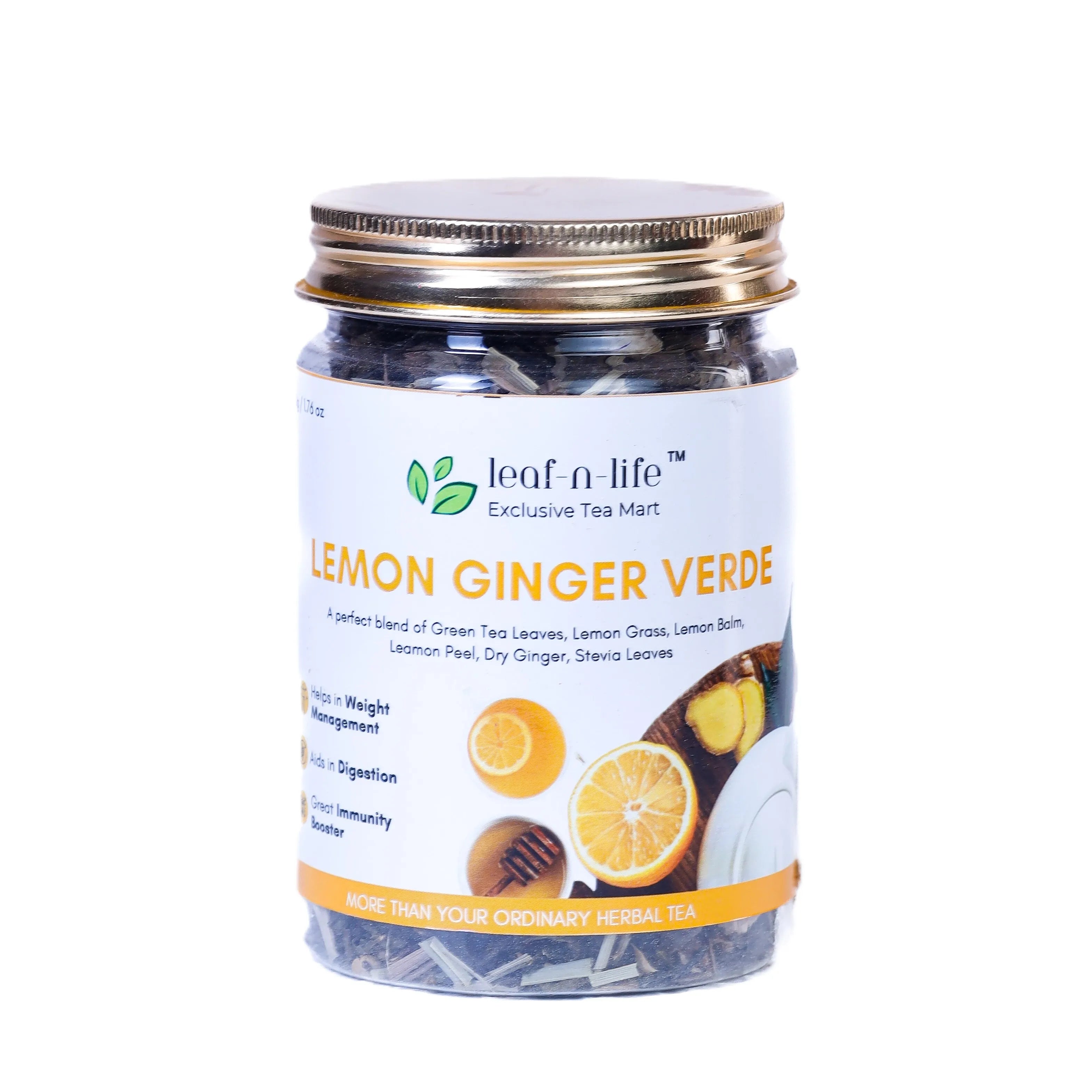 Lemon Ginger Verde – Detox & Digestion Support