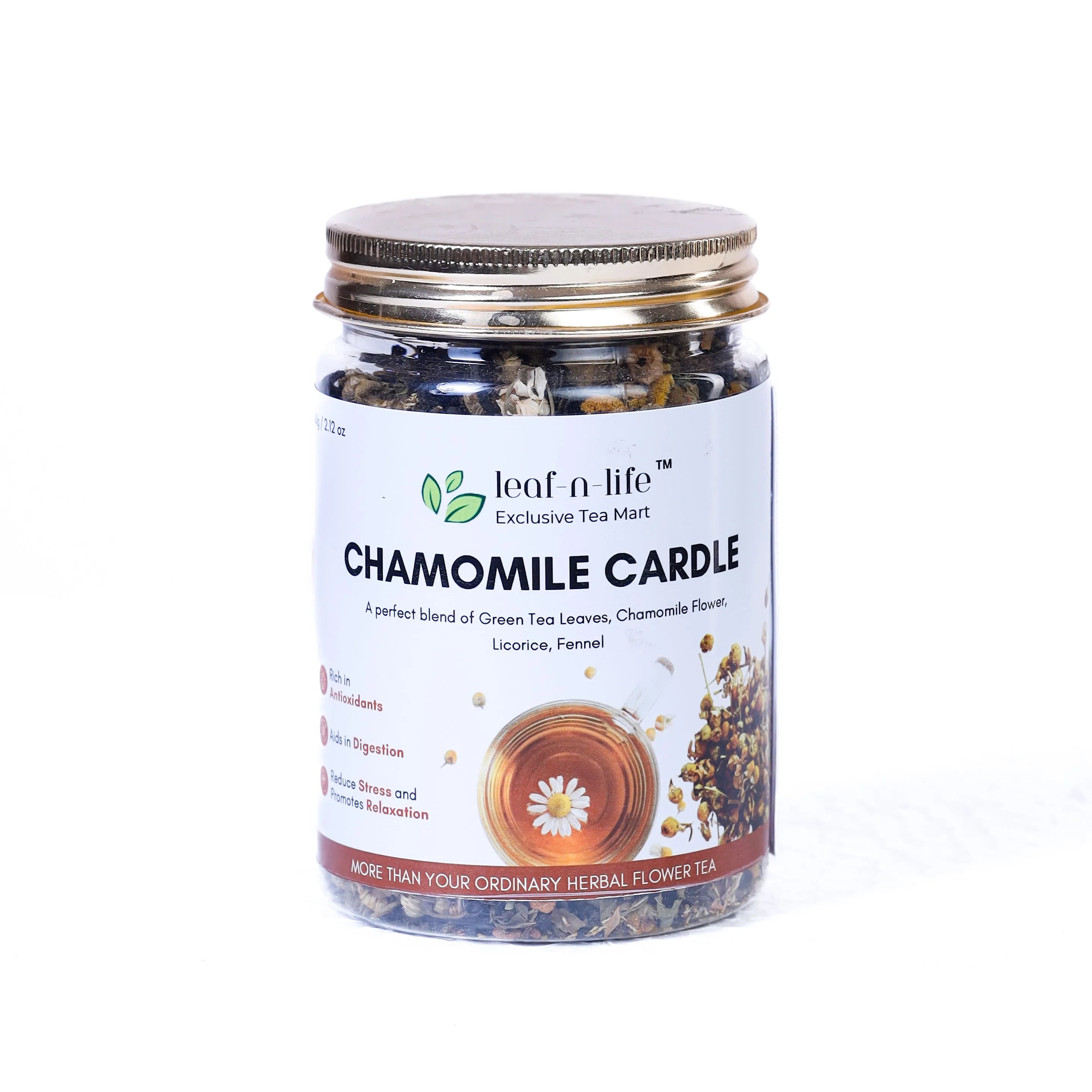 Chamomile Cardle – Chamomile Green Tea | Sleep & Anxiety Relief
