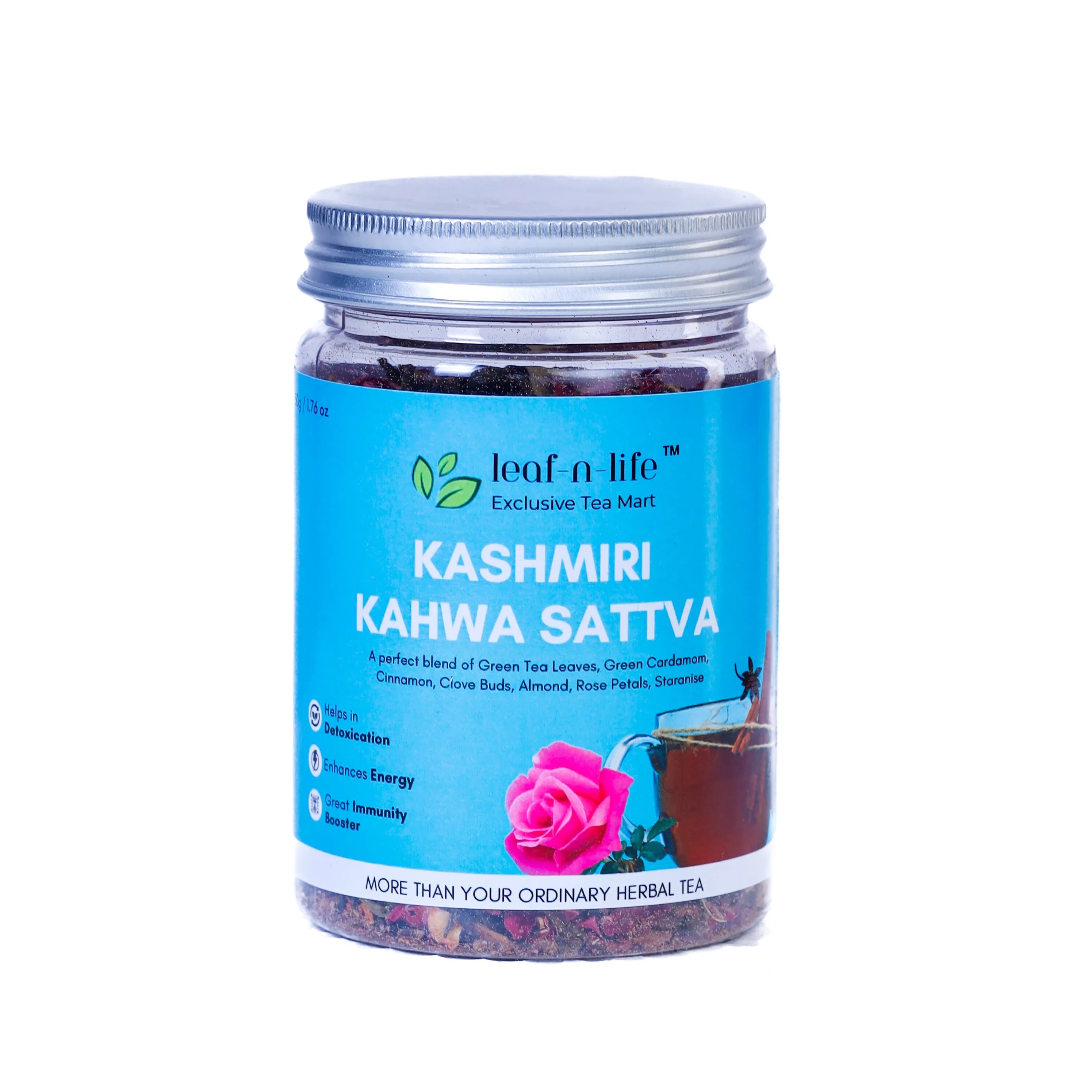 Kashmiri Kahwa Sattva – Detox Green Tea for Immunity & Energy