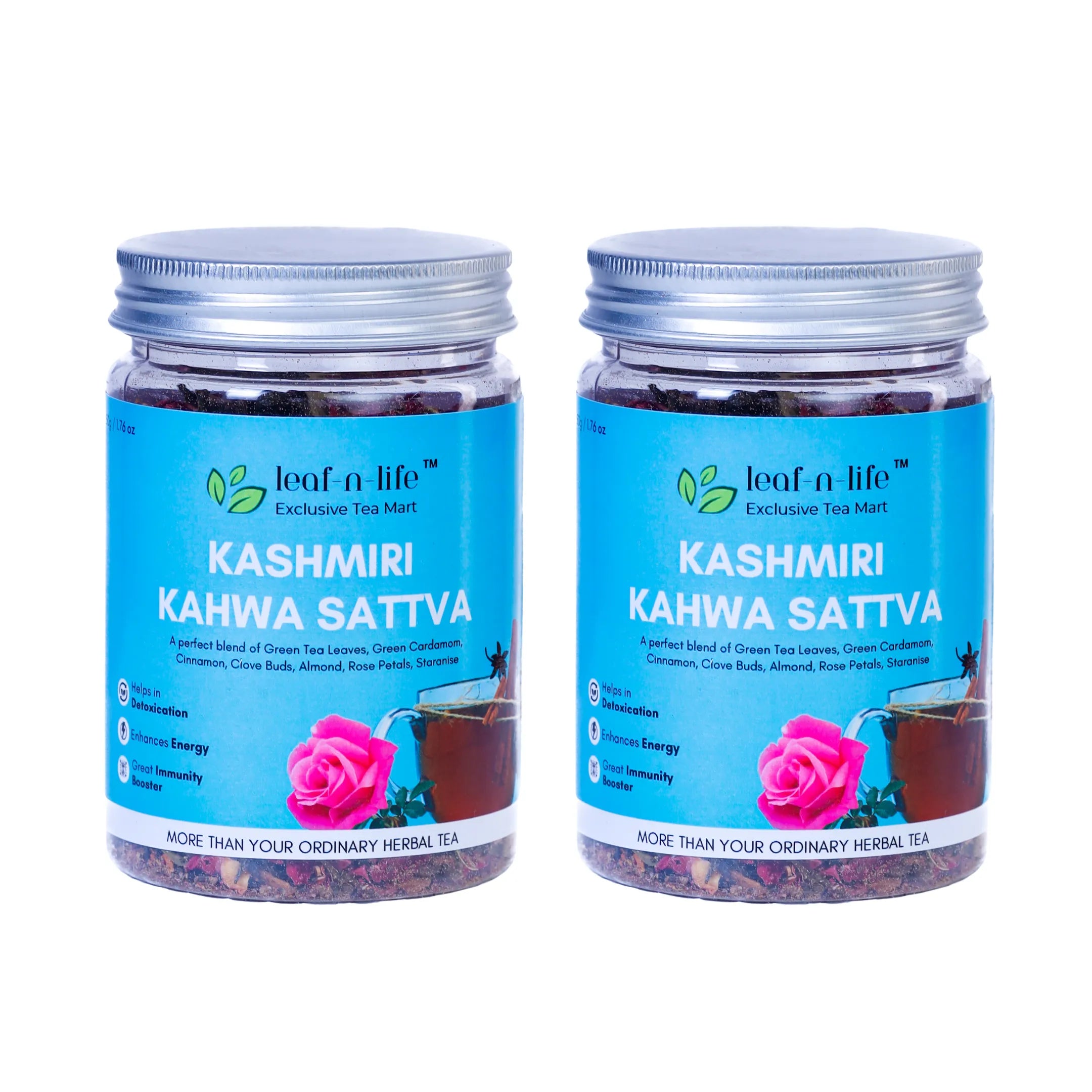 Kashmiri Kahwa Sattva – Detox Green Tea for Immunity & Energy