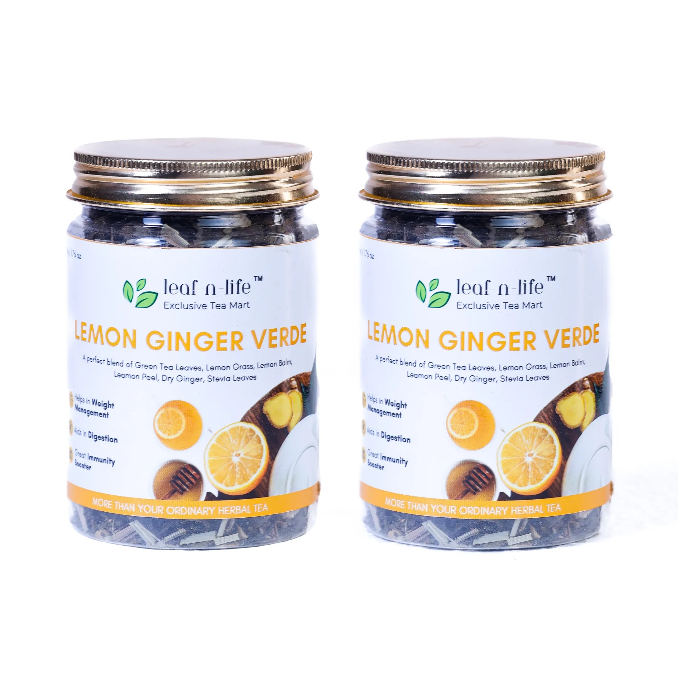 Lemon Ginger Verde – Detox & Digestion Support
